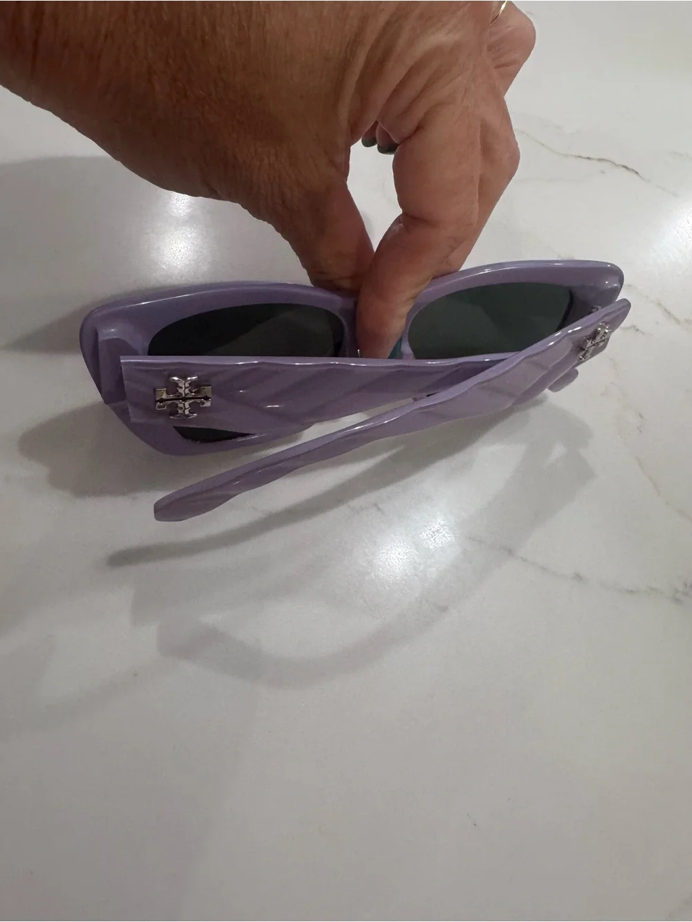 Tory Burch Women's Lilac Cat-Eye Sunglasses